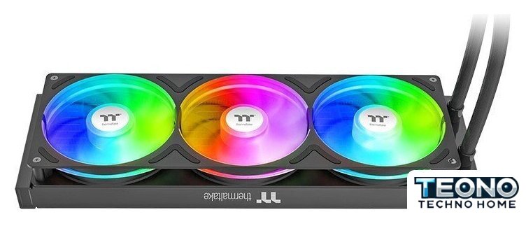 Система жидкостного охлаждения для процессора Thermaltake TH360 V3 ARGB Sync CL-W466-PL12SW-A - Изображение №4 — Интернет-магазин Teono.by