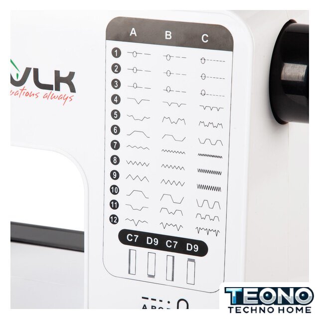 Электромеханическая швейная машина VLK Napoli 2750 - Изображение №12 — Интернет-магазин Teono.by