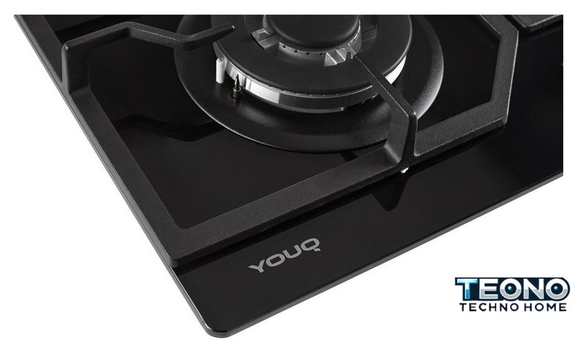 Варочная панель YOUQ YQHG 6041ТGC01 BL - Изображение №5 — Интернет-магазин Teono.by