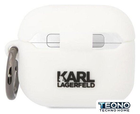 Чехол CG Mobile Karl Lagerfeld NFT 3D Karl для AirPods 3 KLA3RUNIKH (белый) - Изображение №2 — Интернет-магазин Teono.by