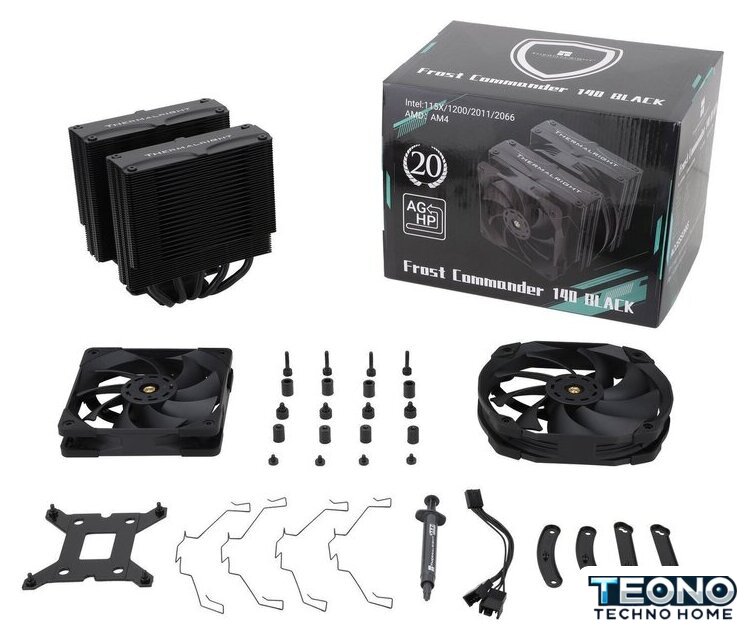 Кулер для процессора Thermalright Frost Commander 140 Black - Изображение №3 — Интернет-магазин Teono.by
