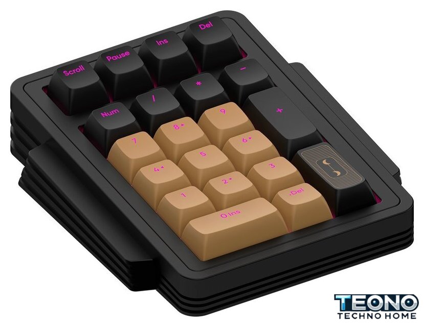 Клавиатура Дарк Проджект KD87A+Numpad (g3ms Aquamarine, черный) - Изображение №5 — Интернет-магазин Teono.by