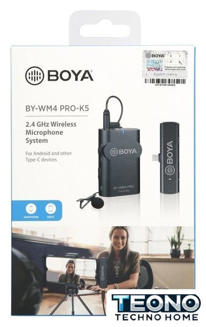 Радиосистема BOYA BY-WM4 PRO-K5 - Изображение №8 — Интернет-магазин Teono.by