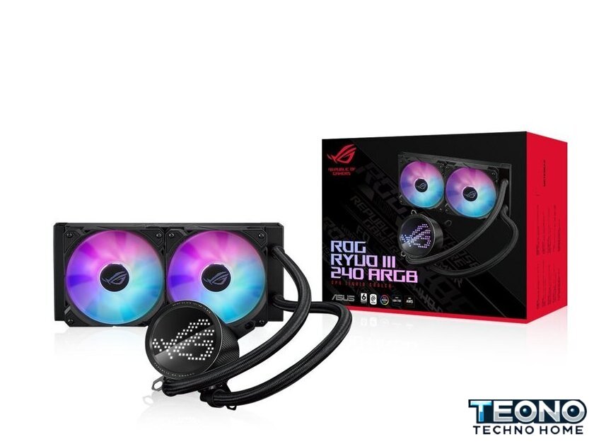 Система жидкостного охлаждения для процессора ASUS ROG Ryuo III 240 ARGB - Изображение №7 — Интернет-магазин Teono.by