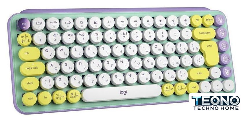 Клавиатура Logitech Pop Keys Daydream 920-010717 - Изображение №1 — Интернет-магазин Teono.by