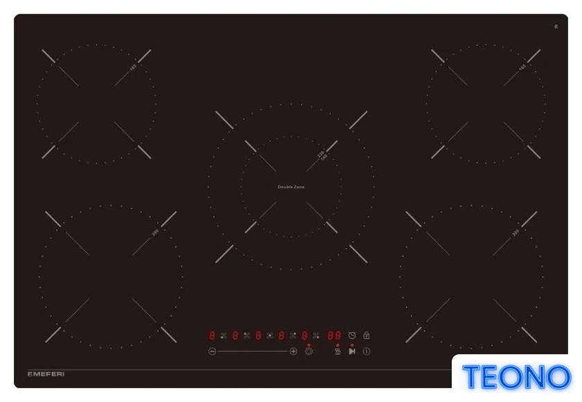 Варочная панель Meferi MEH755BK Ultra - Изображение №1 — Интернет-магазин Teono.by