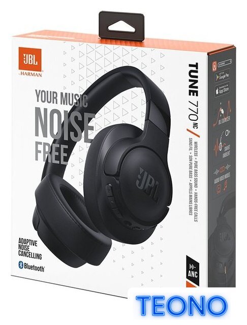 Наушники JBL Tune 770NC (черный, китайская версия) - Изображение №12 — Интернет-магазин Teono.by