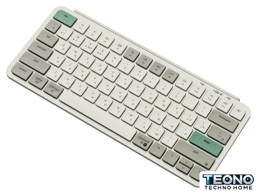 Клавиатура Keychron B1 Pro B1P-K12-RU (ретро зеленый) - Изображение №3 — Интернет-магазин Teono.by