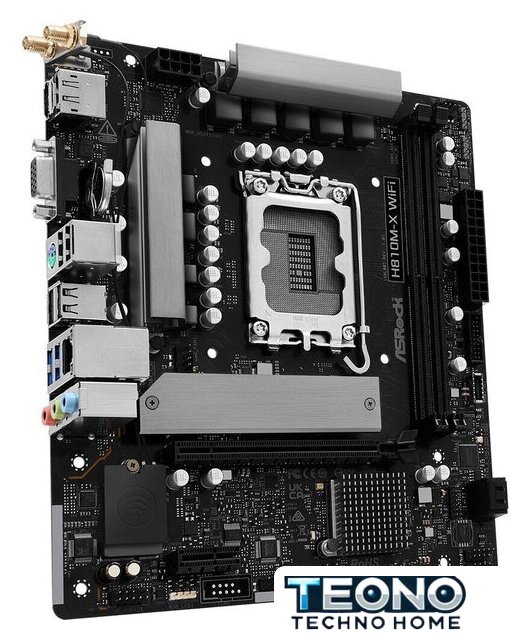 Материнская плата ASRock H810M-X WiFi - Изображение №2 — Интернет-магазин Teono.by