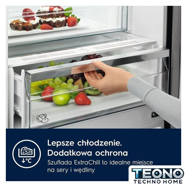 Холодильник Electrolux TwinTech 600 E6MNTE18S - Изображение №2 — Интернет-магазин Teono.by