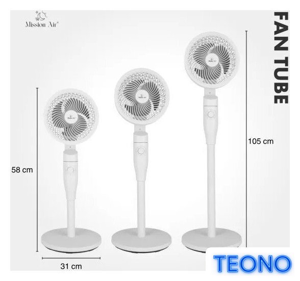 Вентилятор Mission Air FAN Tube - Изображение №7 — Интернет-магазин Teono.by