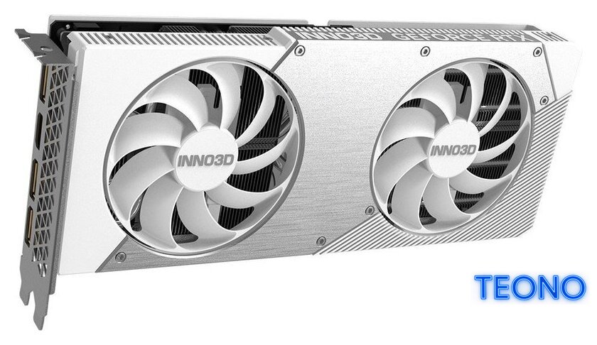 Видеокарта Inno3D GeForce RTX 5060 Ti 16GB Twin X2 OC White N506T2-16D7X-191073W - Изображение №1 — Интернет-магазин Teono.by