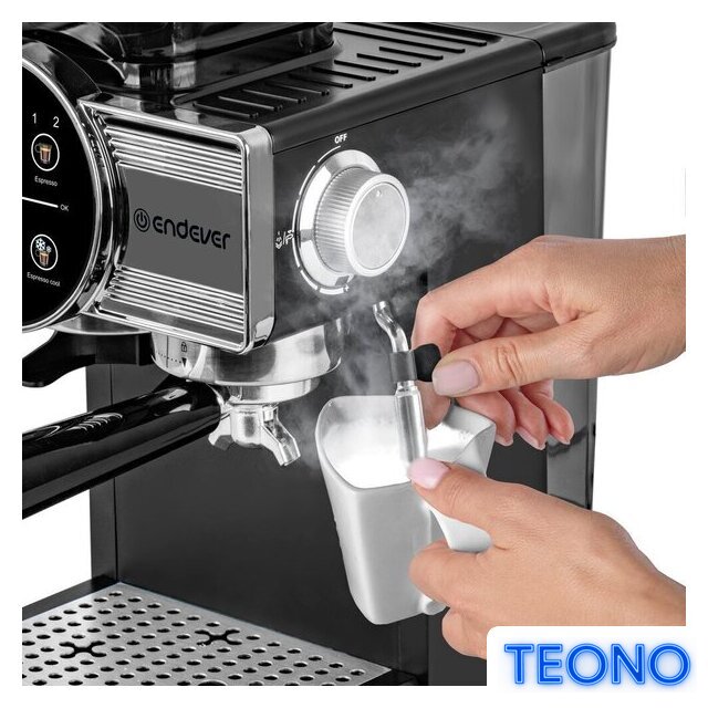 Рожковая кофеварка Endever Costa-1093 - Изображение №7 — Интернет-магазин Teono.by