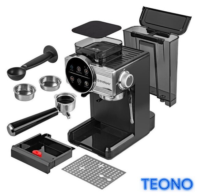 Рожковая кофеварка Endever Costa-1093 - Изображение №3 — Интернет-магазин Teono.by