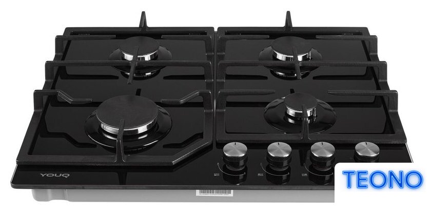 Варочная панель YOUQ YQHG 60400GC01 BL - Изображение №3 — Интернет-магазин Teono.by