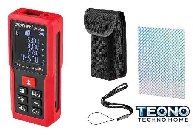 Лазерный дальномер Wortex LR 8001 LR8001002723 - Изображение №2 — Интернет-магазин Teono.by
