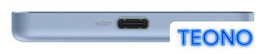 Внешний аккумулятор Xiaomi Super Slim Magnetic Power Bank WPB0507S 5000mAh (голубой, международная версия) - Изображение №3 — Интернет-магазин Teono.by