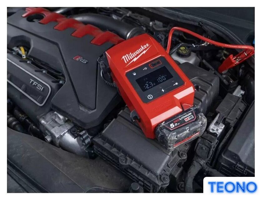 Пусковое устройство Milwaukee Jump Starter M18 JS2000-0 4933498026 (без АКБ) - Изображение №14 — Интернет-магазин Teono.by