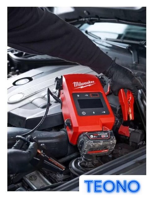 Пусковое устройство Milwaukee Jump Starter M18 JS2000-0 4933498026 (без АКБ) - Изображение №9 — Интернет-магазин Teono.by