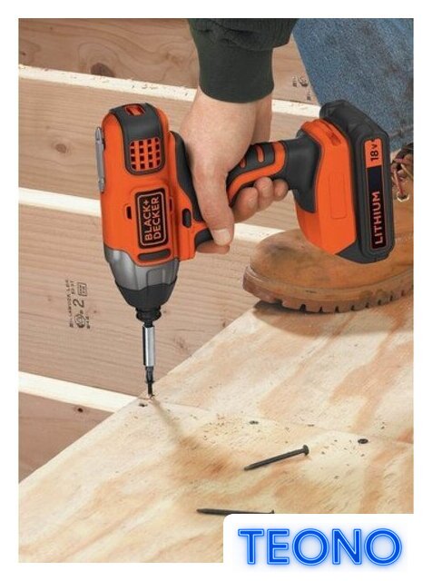 Винтоверт Black & Decker BDCIM18N (без АКБ) - Изображение №9 — Интернет-магазин Teono.by