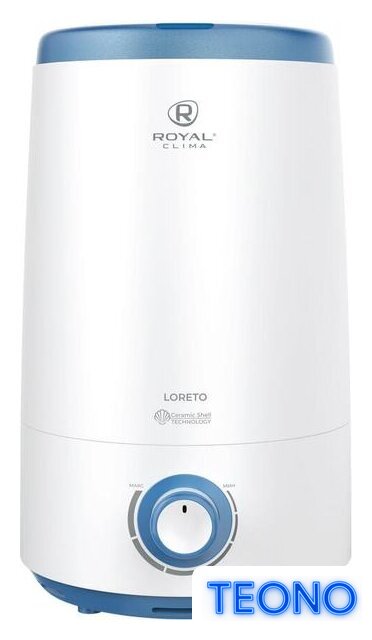Увлажнитель воздуха Royal Clima Loreto RUH-LT300/3.5M-BU - Изображение №2 — Интернет-магазин Teono.by
