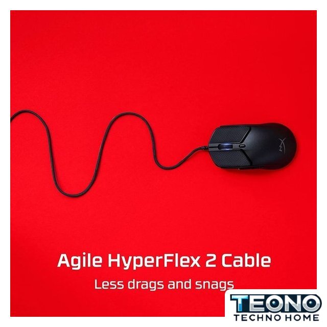 Игровая мышь HyperX Pulsefire Haste 2 (черный) - Изображение №6 — Интернет-магазин Teono.by