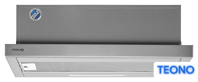 Кухонная вытяжка YOUQ Ami BT 1080 B 60 IX (нержавеющая сталь) - Изображение №2 — Интернет-магазин Teono.by