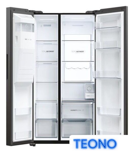 Холодильник side by side Haier HSW79F18DIPT - Изображение №3 — Интернет-магазин Teono.by