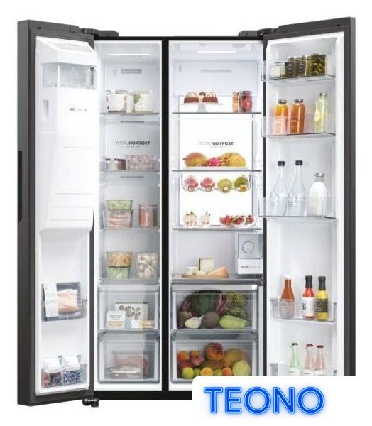 Холодильник side by side Haier HSW79F18DIPT - Изображение №2 — Интернет-магазин Teono.by