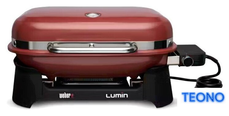 Электрогриль Weber Lumin Red 92040979 - Изображение №1 — Интернет-магазин Teono.by