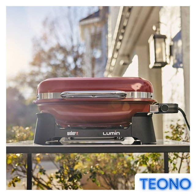 Электрогриль Weber Lumin Red 92040979 - Изображение №2 — Интернет-магазин Teono.by