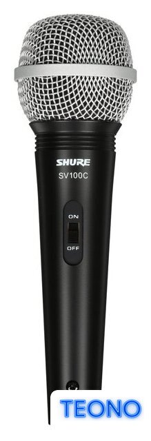 Проводной микрофон Shure SV100-С - Изображение №1 — Интернет-магазин Teono.by