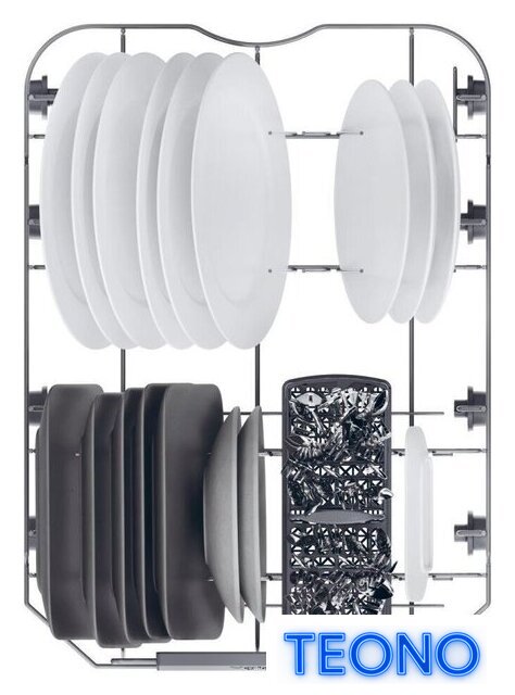 Отдельностоящая посудомоечная машина Haier I-Pro Shine Seria 5 XF0C3TB0FX - Изображение №13 — Интернет-магазин Teono.by