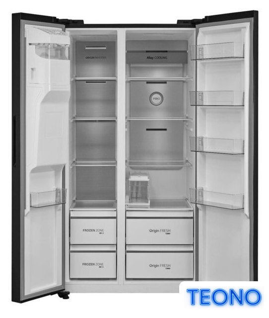 Холодильник side by side Toshiba GR-RS755WI-PMJ(05) - Изображение №3 — Интернет-магазин Teono.by