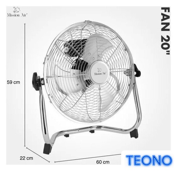 Вентилятор Mission Air FAN 20 - Изображение №6 — Интернет-магазин Teono.by