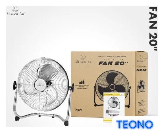 Вентилятор Mission Air FAN 20 - Изображение №13 — Интернет-магазин Teono.by
