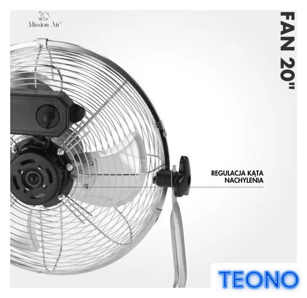 Вентилятор Mission Air FAN 20 - Изображение №9 — Интернет-магазин Teono.by