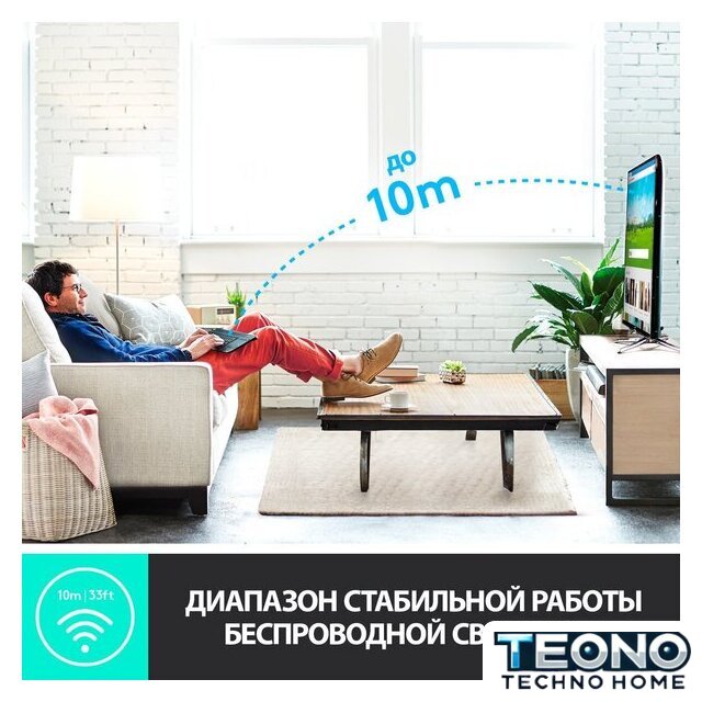 Клавиатура Logitech K400 Plus 920-007147 (черный) - Изображение №4 — Интернет-магазин Teono.by