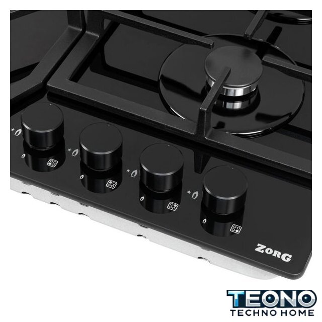 Варочная панель ZorG HAG61 FDW black - Изображение №3 — Интернет-магазин Teono.by