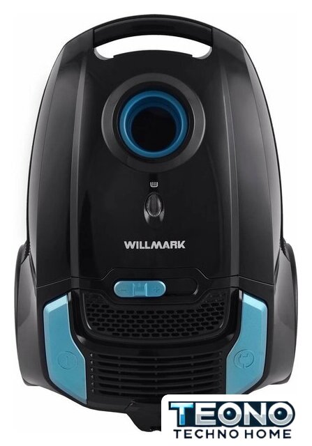 Пылесос Willmark VC-2650DBM (черный/голубой) - Изображение №3 — Интернет-магазин Teono.by