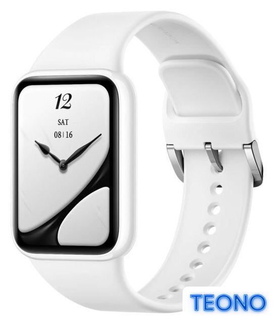 Фитнес-браслет Xiaomi Smart Band 10 Pro M2559B1 (белая керамика, с белым силиконовым ремешком, международная версия) - Изображение №1 — Интернет-магазин Teono.by