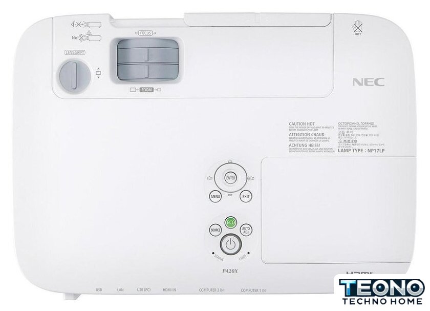 Проектор NEC P420X - Изображение №2 — Интернет-магазин Teono.by