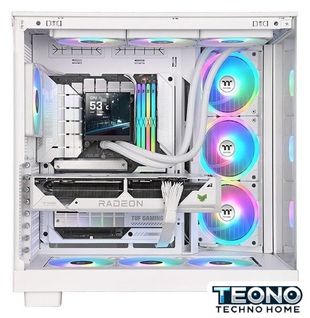 Система жидкостного охлаждения для процессора Thermaltake MAGFloe 360 Ultra ARGB Sync Snow Edition CL-W433-PL12SW-A - Изображение №6 — Интернет-магазин Teono.by