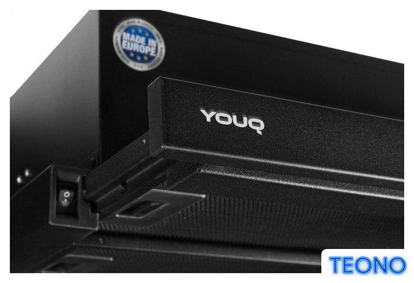Кухонная вытяжка YOUQ Ami BT 1080 B 60 BL (черный) - Изображение №10 — Интернет-магазин Teono.by