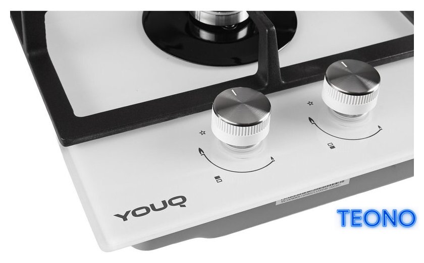 Варочная панель YOUQ YQHG 30200GC03 WH - Изображение №3 — Интернет-магазин Teono.by