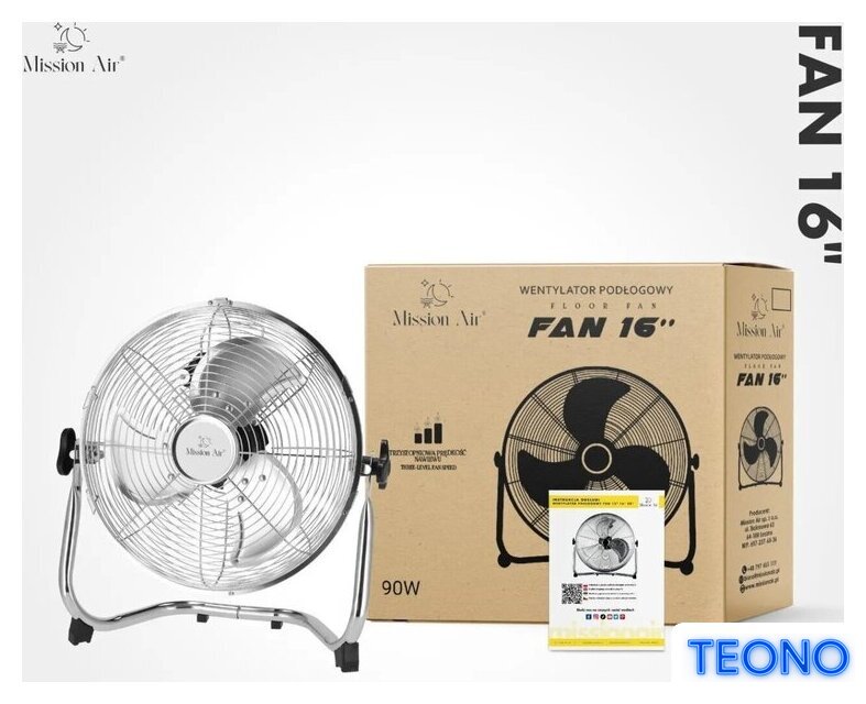Вентилятор Mission Air FAN 16 - Изображение №10 — Интернет-магазин Teono.by