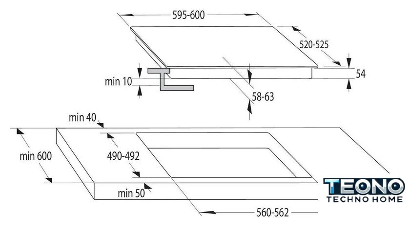 Варочная панель Gorenje GI6421BX - Изображение №8 — Интернет-магазин Teono.by