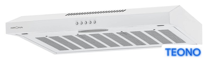 Кухонная вытяжка Krona Briana 600 White PB - Изображение №1 — Интернет-магазин Teono.by