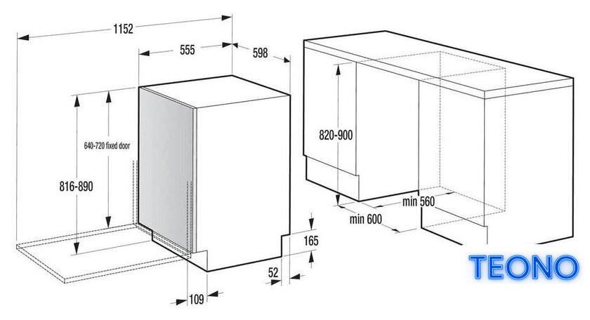 Встраиваемая посудомоечная машина Gorenje GV673A66 - Изображение №9 — Интернет-магазин Teono.by
