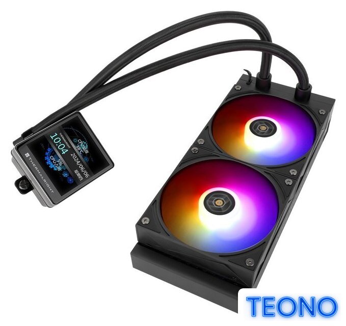 Система жидкостного охлаждения для процессора Thermalright Grand Vision 240 ARGB (черный) - Изображение №4 — Интернет-магазин Teono.by